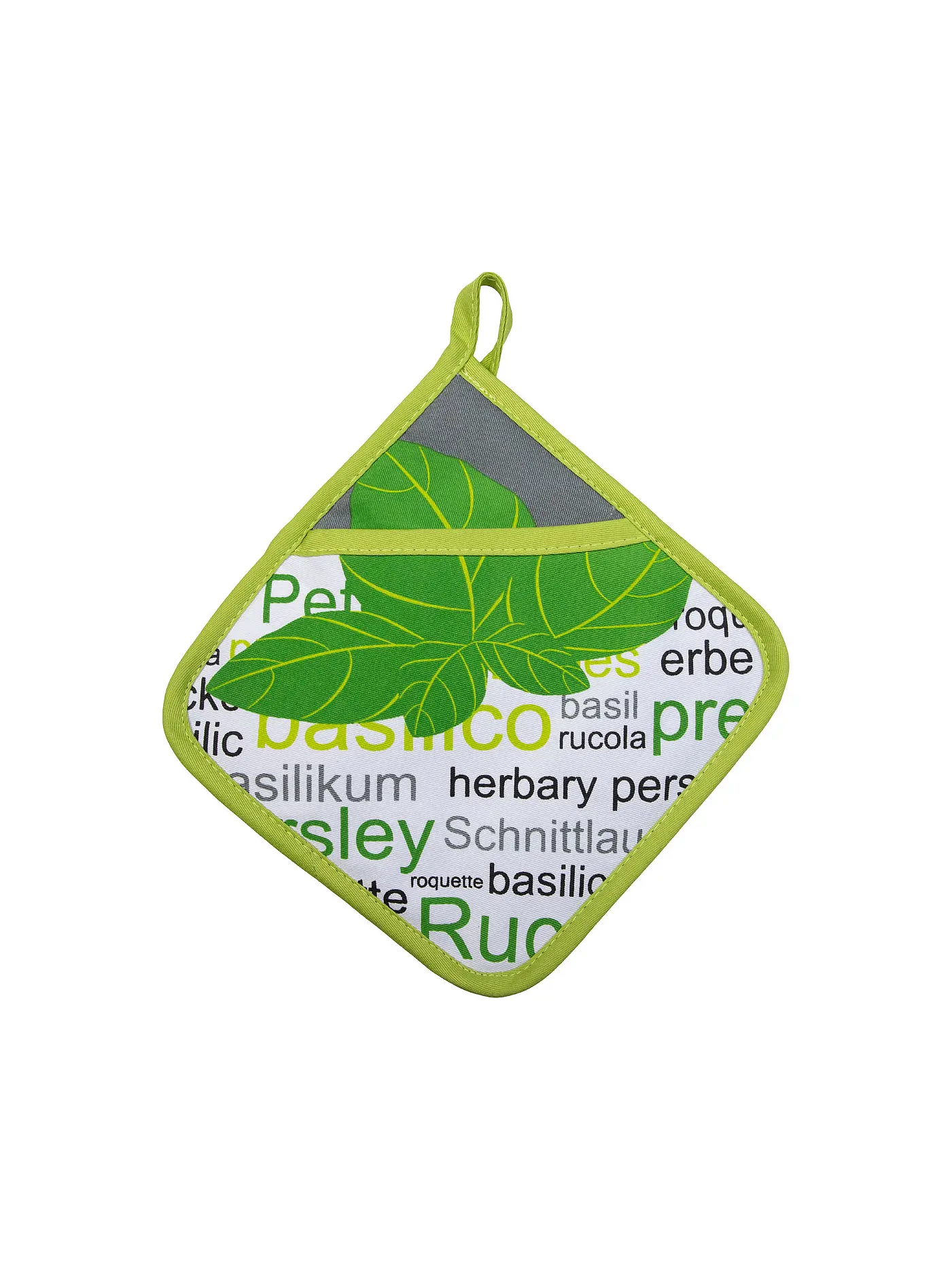 STUCO | Topflappen mit Eingriff 20x20cm Herbary | 